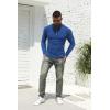 imageNITAGUT Mens Polo Shirts Shortsampamp Long Sleeve Casual Slim Fit Workout Shirts02royal Blue