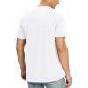 imageNITAGUT Mens Premium Cotton Crew Neck TShirt Fresh Classic TeeA White