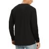 imageNITAGUT Mens Premium Cotton Crew Neck TShirt Fresh Classic TeeB Black