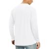 imageNITAGUT Mens Premium Cotton Crew Neck TShirt Fresh Classic TeeB White