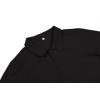 imageNITAGUT Polo Shirts for Men ShortLong Sleeve Soft Cotton Collared ShirtA Black