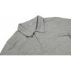 imageNITAGUT Polo Shirts for Men ShortLong Sleeve Soft Cotton Collared ShirtA Heather Gray