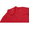 imageNITAGUT Polo Shirts for Men ShortLong Sleeve Soft Cotton Collared ShirtA Red