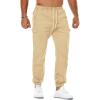 imageNITAGUT Mens Casual Cargo Pants Joggers Sports Pants Trousers Long Pants with Pockets