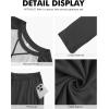 imageNITAGUT Mens Pajama Set Long Sleeve Sleepwear 2 Piece Loungewear with Pockets Soft Comfy NightwearBlack