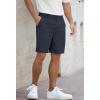 image:imageNITAGUT Mens Lightweight Casual Shorts 7 Golf Summer Shorts Breathable Stretch Work Flat Front Shorts with MultiPocketNavy Blue