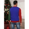 image:imageNITAGUT Mens Christmas Ugly Cardigan Sweater Reindeer Snowflake Xmas Sweater Casual Long Sleeve KnitwearP Christmas