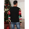 image:imageNITAGUT Mens Christmas Ugly Cardigan Sweater Reindeer Snowflake Xmas Sweater Casual Long Sleeve KnitwearS Christmas