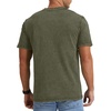 image:imageNITAGUT Mens Distressed Cotton Shirts Vintage Hipster Hip Hop Longline Crew Neck TShirtDeep Green