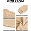 image:imageNITAGUT Mens Henley Shirts Long Sleeve Button TShirt Fashion Casual Pullover ShirtBeige