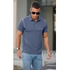 image:imageNITAGUT Mens Polo Shirts Casual Short Sleeve TShirt Basic Button Tee Tops with Pocket