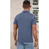 image:imageNITAGUT Mens Polo Shirts Casual Short Sleeve TShirt Basic Button Tee Tops with Pocket