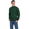 image:imageNITAGUT Mens Slim Fit Quarter Zip Mock Neck Polo Sweater Casual Long Sleeve Sweater and Turtleneck PulloverDark Green