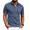 image:imageNITAGUT Mens Polo Shirts Casual Short Sleeve TShirt Basic Button Tee Tops with Pocket