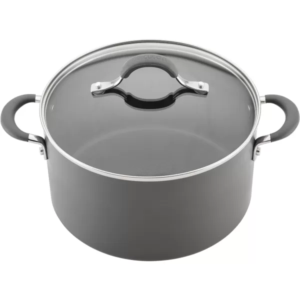 Circulon 83903 Radiance Hard Anodized Nonstick Cookware Pots and Pans Set, 10 Piece, Gray)
