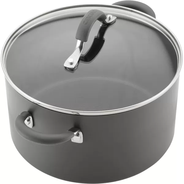 Circulon 83903 Radiance Hard Anodized Nonstick Cookware Pots and Pans Set, 10 Piece, Gray)