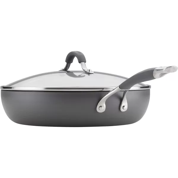 Circulon 83903 Radiance Hard Anodized Nonstick Cookware Pots and Pans Set, 10 Piece, Gray)