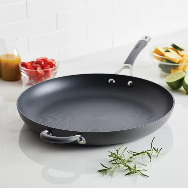 Circulon 83903 Radiance Hard Anodized Nonstick Cookware Pots and Pans Set, 10 Piece, Gray)