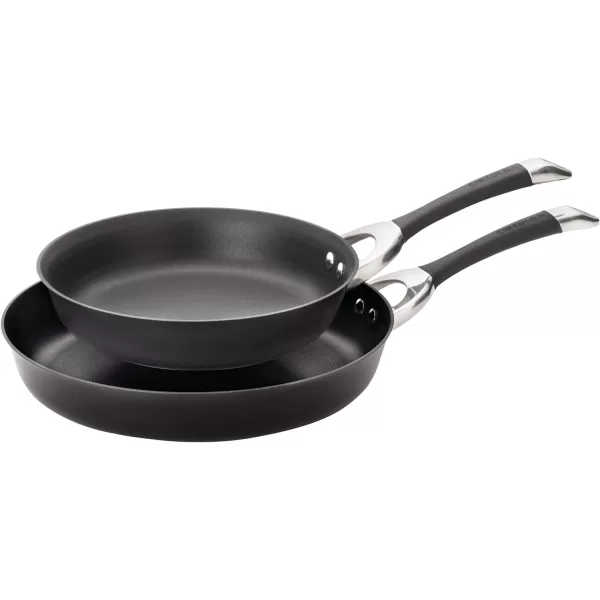 Circulon 83903 Radiance Hard Anodized Nonstick Cookware Pots and Pans Set, 10 Piece, Gray+ Pan Set  Black)