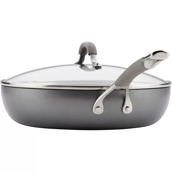 Circulon 84564 Elementum Hard Anodized Nonstick Cookware Set / Pots and Pans Set - 10 Piece, Gray)