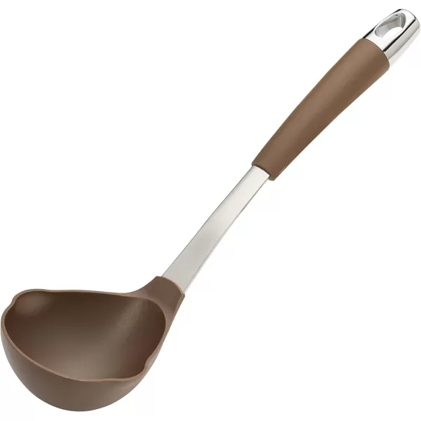 Circulon Harmony Utensil Kitchen Cooking Tools Set, 5 Piece, Chocolate Brown