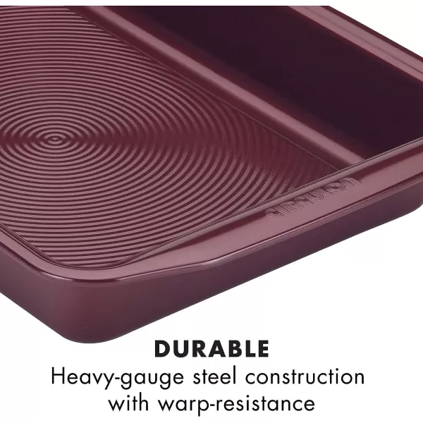 Circulon Nonstick Bakeware 12-Cup Muffin Tin, Gray, Steel
