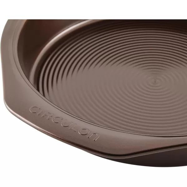 Circulon Nonstick Bakeware Nonstick Baking Pan / Nonstick Cake Pan, Round - 9 Inch, Brown