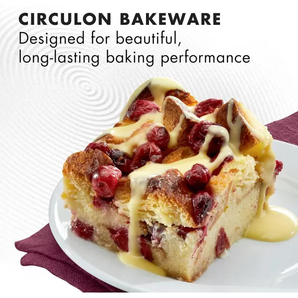 Circulon Nonstick Bakeware Nonstick Baking Pan / Nonstick Cake Pan, Round - 9 Inch, Brown