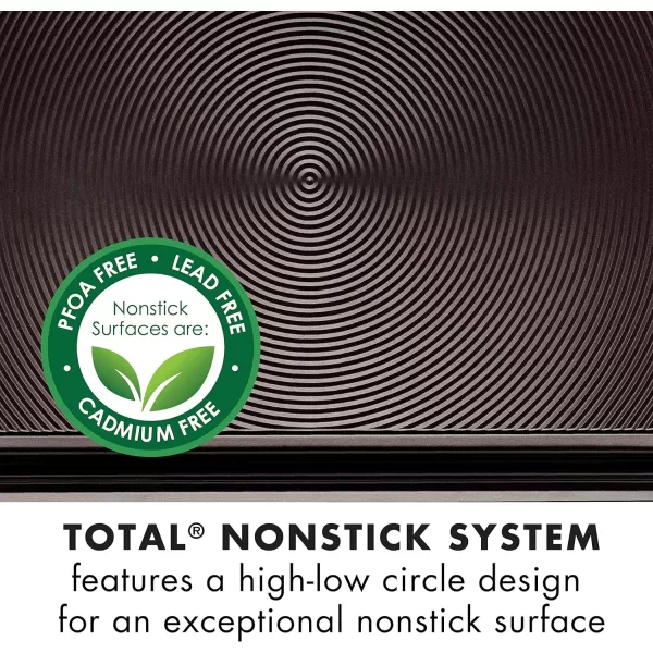 Circulon Nonstick Bakeware, Nonstick Cookie Sheet / Baking Sheet - 10 Inch x 15 Inch, Chocolate Brown