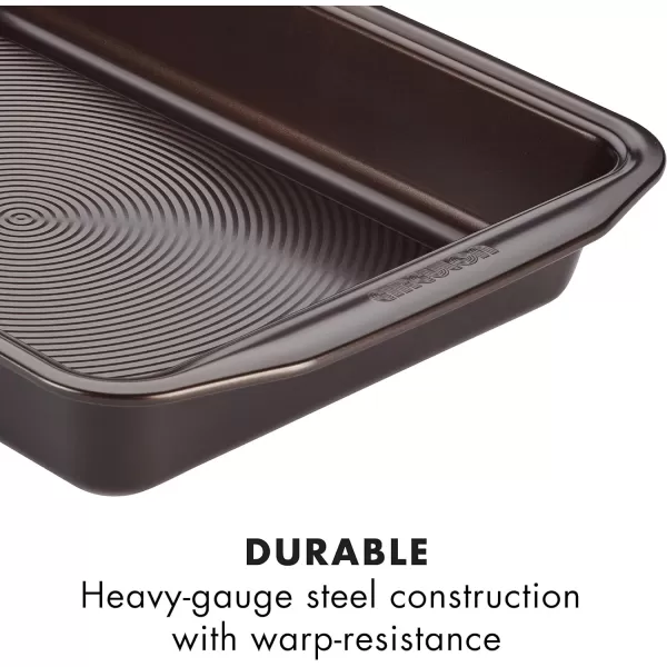 Circulon Nonstick Bakeware, Nonstick Cookie Sheet / Baking Sheet - 10 Inch x 15 Inch, Chocolate Brown
