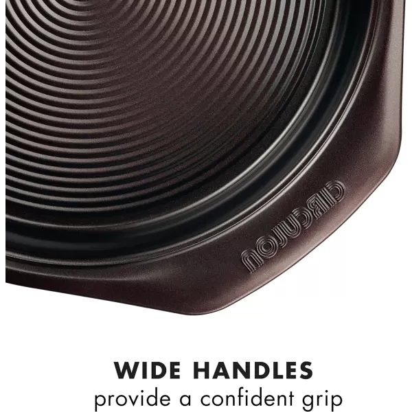 Circulon Nonstick Bakeware, Nonstick Cookie Sheet / Baking Sheet - 10 Inch x 15 Inch, Chocolate Brown
