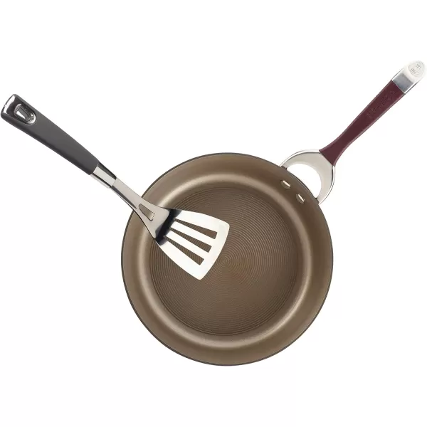 Circulon Symmetry Hard Anodized Nonstick Cookware Pots and Pans Set, 4 Piece, Black