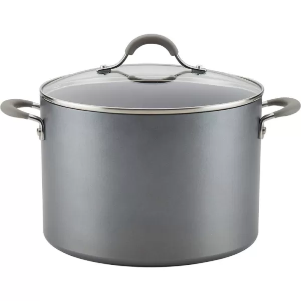 Circulon 84564 Elementum Hard Anodized Nonstick Cookware Set / Pots and Pans Set - 10 Piece, Gray)
