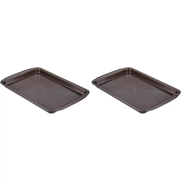 Circulon Nonstick Bakeware, Nonstick Cookie Sheet / Baking Sheet - 10 Inch x 15 Inch, Chocolate Brown