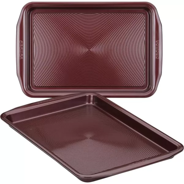Circulon Nonstick Bakeware, Nonstick Cookie Sheet / Baking Sheet - 10 Inch x 15 Inch, Chocolate Brown