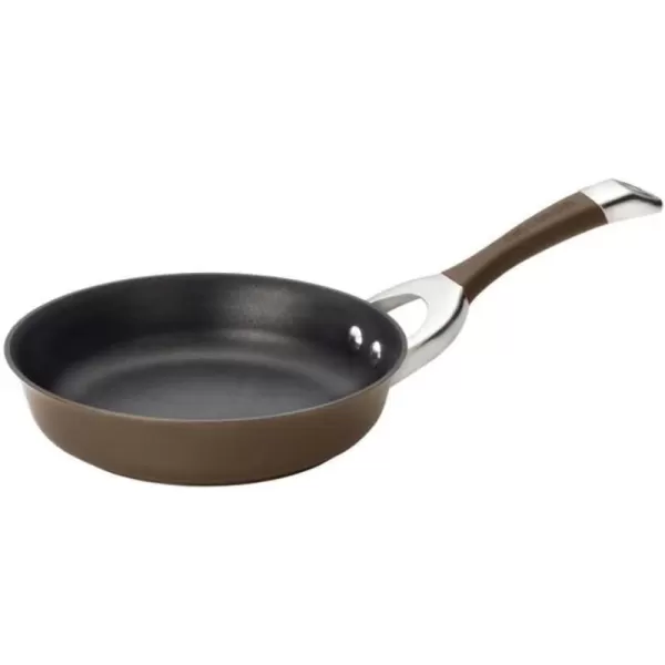 Circulon Symmetry Hard Anodized Nonstick Wok/Stir Fry Pan with Lid, 12", Chocolate