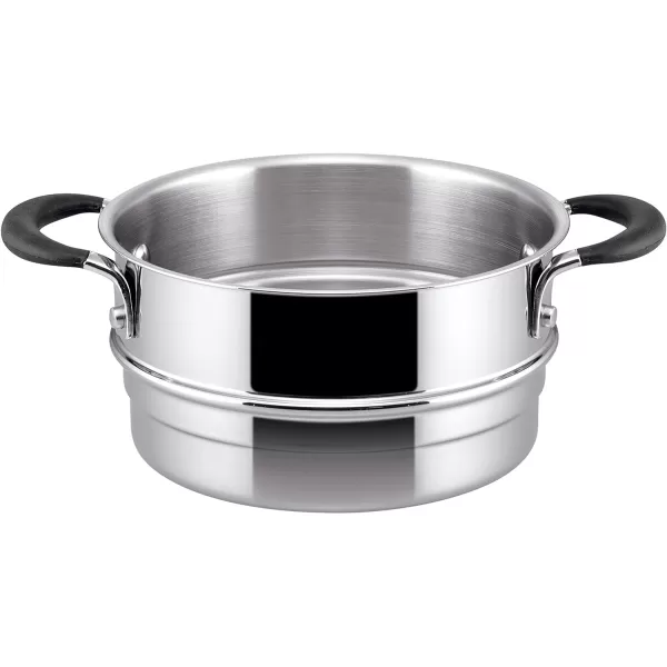 Circulon Momentum Stainless Steel Sauce Pan/Saucepan with Lid, 2 Quart, Silver