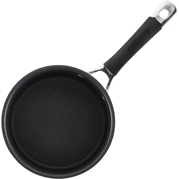 Circulon Momentum Stainless Steel Sauce Pan/Saucepan with Lid, 2 Quart, Silver