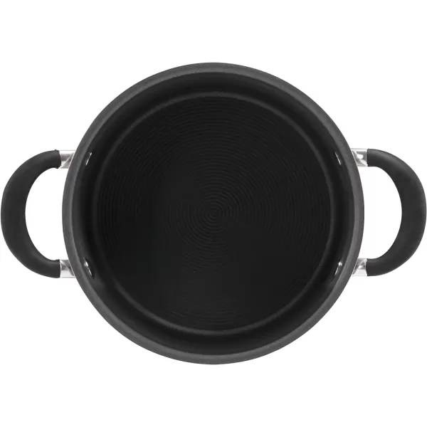 Circulon Momentum Stainless Steel Sauce Pan/Saucepan with Lid, 2 Quart, Silver