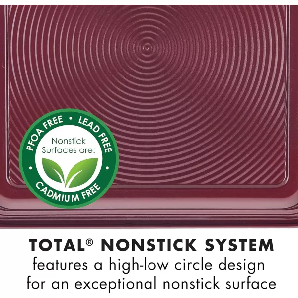 Circulon Nonstick Bakeware Set with Nonstick Bread Pan, Baking Pan, Cookie Sheet / Baking Sheet and Cake Pans - 5 Piece, Gray
