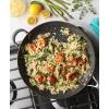 imageCirculon 81401 14quot Helper Handle Hard Anodized Aluminum Skillet 14 Inch Oyster GrayGray