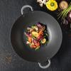 imageCirculon 81401 14quot Helper Handle Hard Anodized Aluminum Skillet 14 Inch Oyster GrayGray