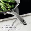 imageCirculon A1 Series with ScratchDefense Technology Nonstick Induction Frying PansSkillet Set 85 Inch and 10 Inch  Graphite Skillet Set 85quot ampamp 10quot