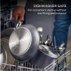 imageCirculon A1 Series with ScratchDefense Technology Nonstick Induction Frying PansSkillet Set 85 Inch and 10 Inch  Graphite Skillet Set 85quot ampamp 10quot