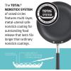 imageCirculon Acclaim Hard Anodized Nonstick Casserole DishCasserole Pan with Lid  45 Quart Black2 Quarts