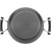 imageCirculon Acclaim Hard Anodized Nonstick Casserole DishCasserole Pan with Lid  45 Quart Black45 Quart