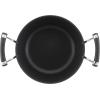 imageCirculon Acclaim Hard Anodized Nonstick Casserole DishCasserole Pan with Lid  45 Quart Black45 Quart