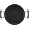 imageCirculon Acclaim Hard Anodized Nonstick Casserole DishCasserole Pan with Lid  45 Quart Black5 Quart