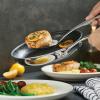 imageCirculon C1 Series Clad Stainless Steel with ScratchDefense Technology Cookware Nonstick Induction Frying PansSkillets with Lids Metal Utensil Safe 6 Piece Set  Polished Stainless SteelSet 85Inch  10Inch