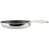 imageCirculon C1 Series Clad Stainless Steel with ScratchDefense Technology Cookware Nonstick Induction Frying PansSkillets with Lids Metal Utensil Safe 6 Piece Set  Polished Stainless Steel10Inch